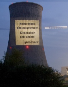 Greenpeace/RWE KKW Hamm/Keine neuen Kohlekraftwerke 09.10.2007